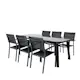 Spisegruppe Venture Home Olle med 6 Curz Stablebare Spisestoler