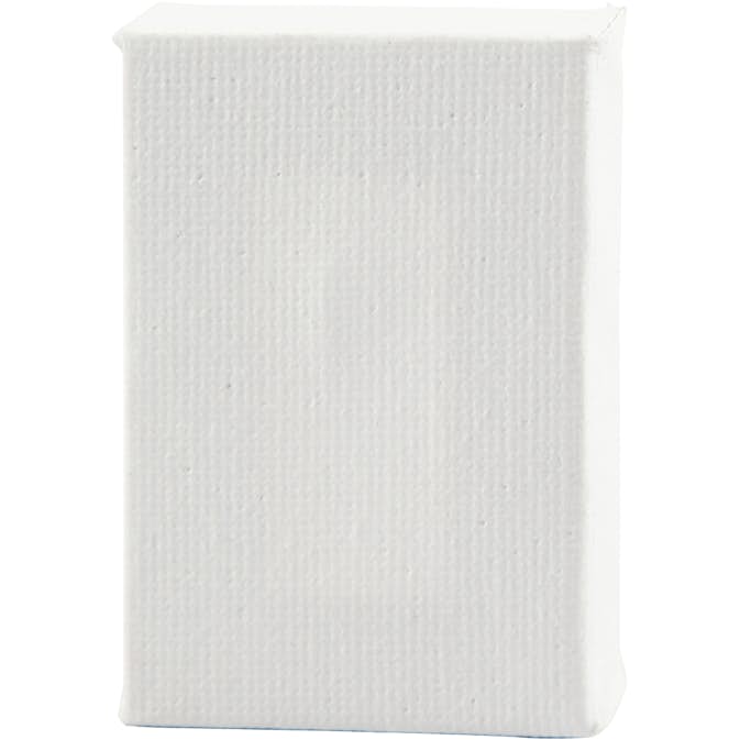 Mikrolerret Creativ Company Str 6x4x1 cm Hvit 2 Stk/1 Pk