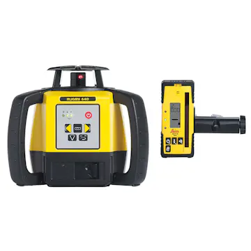 Rotasjonslaser Leica Rød Rugby 640 Li-ion