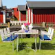 Spisegruppe Eden Wood Amanda med 6 Stoler
