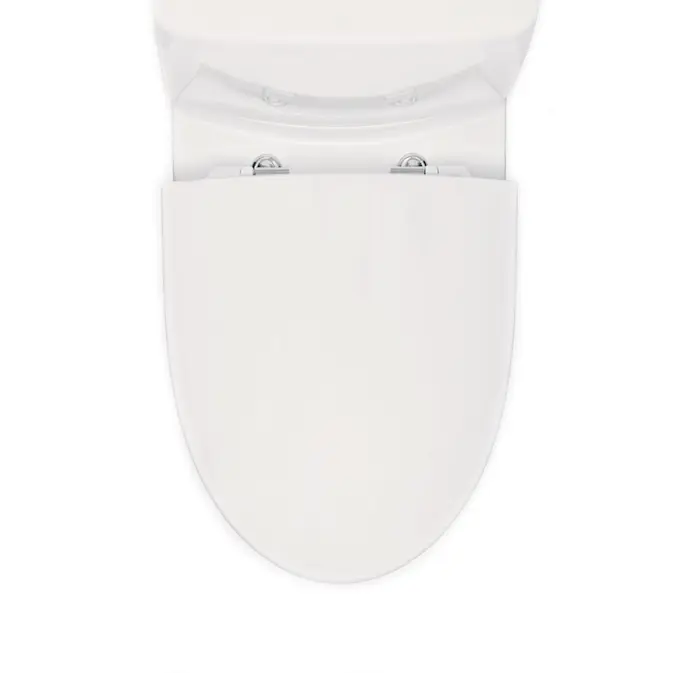 Toalettsits IDO Glow 91570 Mjukstängande Hårdsits Vit