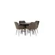 Spisegruppe Venture Home Kaseidon Ø100 cm med 4 stk Tomorrow Stoler