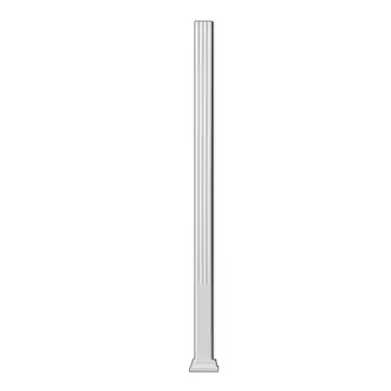 Midtben Solo 50x945 Hvit