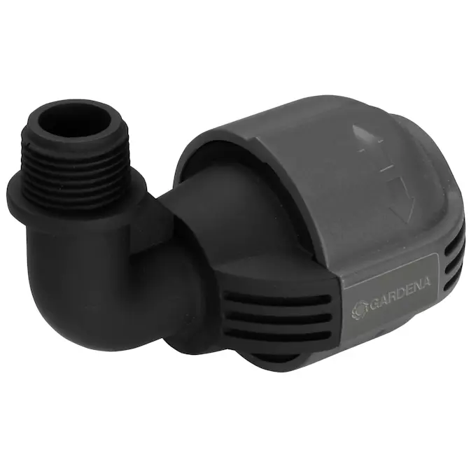 L-Slangekobling Gardena 25 mm x G 1/2 Hunngjenger