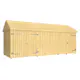 Utebod PLUS Classic Multi Hagehus 3 Moduler Enkel/Dobbeldør Lukket 14,5m2