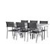 Spisegruppe Venture Home Garcia Bord med 6 Copacabana Stoler
