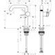 Servantbatteri Hansgrohe Tecturis S Fine 150 CoolStart med Push-open Ventil