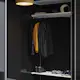 Baderomspanel Fibo 2124 F00 Black Gloss