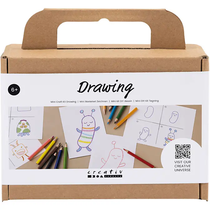 Tegne Creativ Company Mini DIY Kit Monster