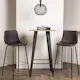 Spisegruppe Venture Home Tempe med 2 stk Alexi Stoler