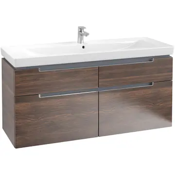Tvättställsskåp Villeroy & Boch Subway 2.0 med 4 Lådor för Skåpstvättställ