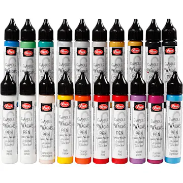 Lysvoks Creativ Company Ass Farger 20x25 ml/1 Pk