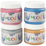 Fingermaling Creativ Company Metallicfarger 4x150 ml/1 Pk