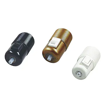 Lampeholder Malmbergs E27 med Bryter