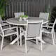 Spisegruppe Venture Home Pincy Ø140 med 6 Pincy Stoler