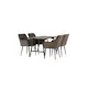 Spisegruppe Venture Home Kaseidon med 4 stk Tomorrow Stoler