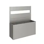 Levegg Biohort til Belvedere Plantekasse med Akrylglass 91x4x152 cm