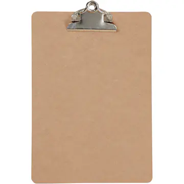 Clipboard/Tegneunderlag Creativ Company Sølv A5 148x210 mm Tykkelse 3 mm 1 stk