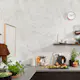 Kjøkkenplate Fibo White Marble 2273-K00 S