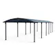 Dobbel Carport Canopia av Palram Arcadia i Metall 3,6x13 m