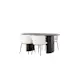 Spisegruppe Venture Home Isolde med 4 stk Edina Stoler