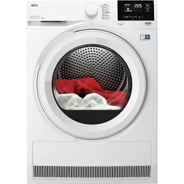 Varmepumpetrommel AEG TR822N94P med AbsoluteCare® og SensiDry® Teknologi