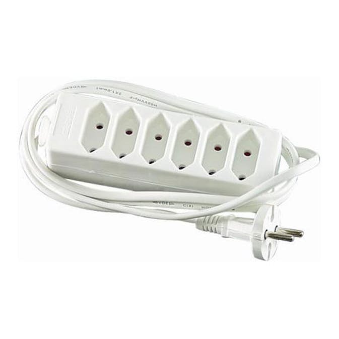 Forgrener Malmbergs 6-Veis Euro med 1,5 m ledning