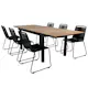 Spisegruppe Venture Home Mendi med 6 Levi Stoler