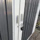 Sykkelskur Metalcraft 4,2m² Låsbart for Utendørsbruk