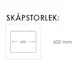 Kjøkkenvask Nordic Zircon 60 K