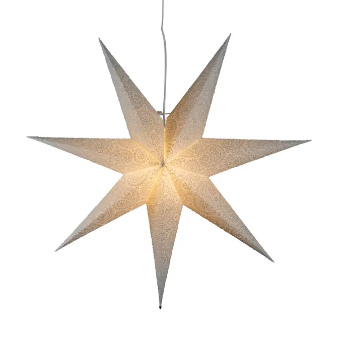 Adventsstjerne Gnosjö Konstsmide Mønstret 80 cm