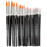 Pensler Creativ Company Gold Line Rund Nr 0+1+2+4+8+12+18+22 36 Stk/1 Pk