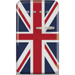 Frittstående Kjøleskap Smeg FAB10LDUJ5 Union Jack Venstrehengt med LED-Belysning