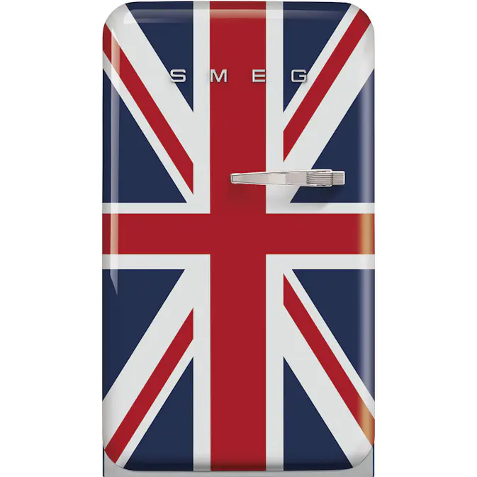 Frittstående Kjøleskap Smeg FAB10LDUJ5 Union Jack Venstrehengt med LED-Belysning