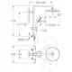 Takduschset Grohe Tempesta 250