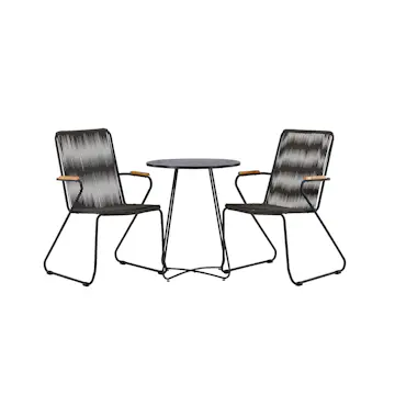 Cafégruppe Venture Home Bacong Bord med 2 Bois Stoler