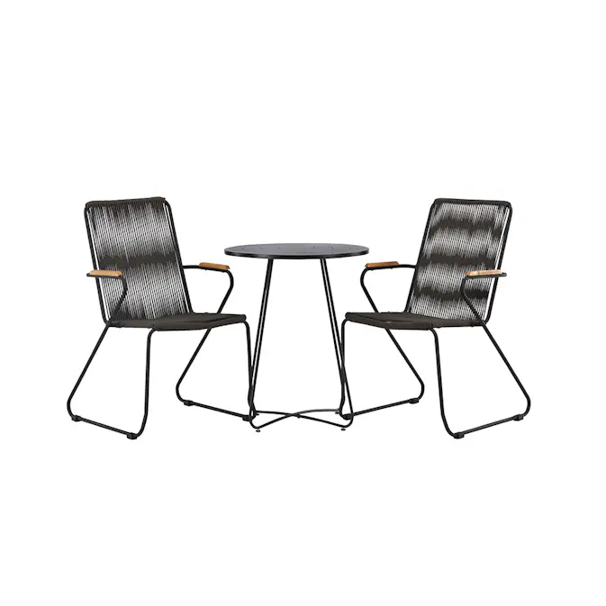 Cafégruppe Venture Home Bacong Bord med 2 Bois Stoler