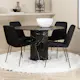 Spisegruppe Venture Home Monte Carlo med 4 Muscot Stoler