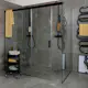 Klinker Coem Ceramiche Mea Lapis Grigio Grå Scuro 60x60 cm