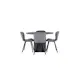 Spisegruppe Venture Home Olivia Ø110 cm med 4 stk Lilja Stoler