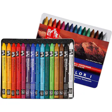 Fargekritt Creativ Company Neocolor i Ass Farger 10 cm 1 Pk