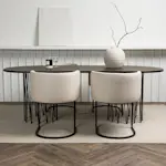 Spisegruppe furniture/fashion Stone med 4 Simrishamn Stoler