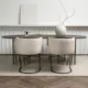 Spisegruppe furniture/fashion Stone med 4 Simrishamn Stoler