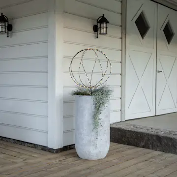 Utendørsdekorasjon Star Trading Sphere Kule B/O