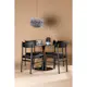 Spisegruppe Venture Home Glade Ø100 cm med 4st Montros Spisestoler