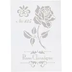 Sjablong Creativ Company Stensil Rose A4 210x297 mm 1 stk