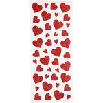 Stickers Creativ Company Glitter Hjerter 2 Stk