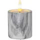 Kubbelys Star Trading Flamme Sement Votiv Marmor 2 stk