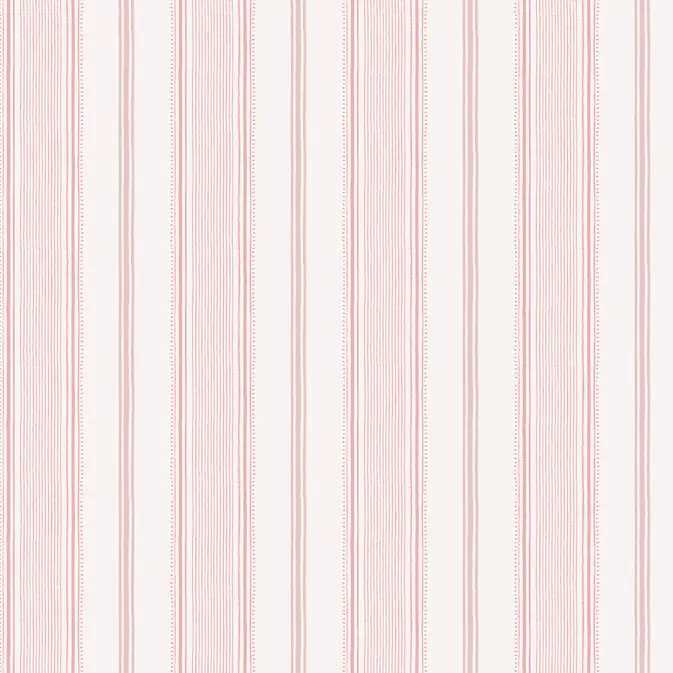 Tapet Laura Ashley Heacham Stripe Rosa