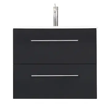 Tvättställsskåp Arredo Spirit Svart